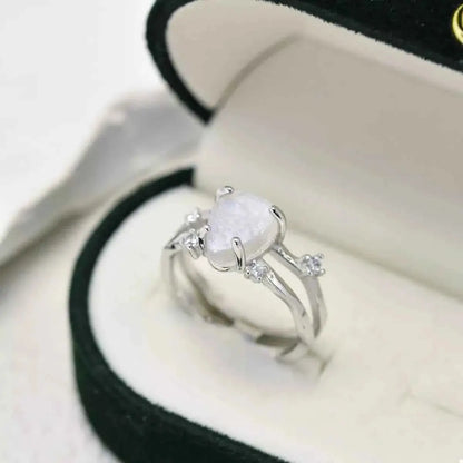 925 Sterling Silver Geometric Ring