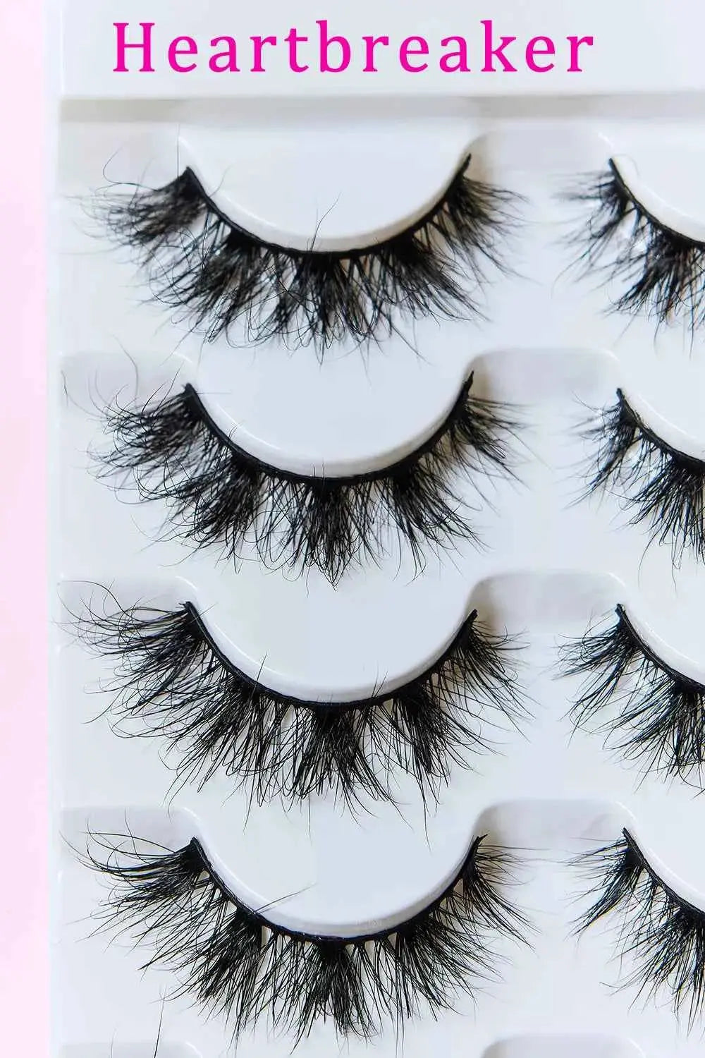 SO PINK BEAUTY Mink Eyelashes 5 Pairs