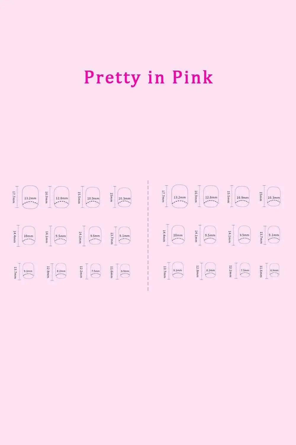 SO PINK BEAUTY Press On Nails 2 Packs