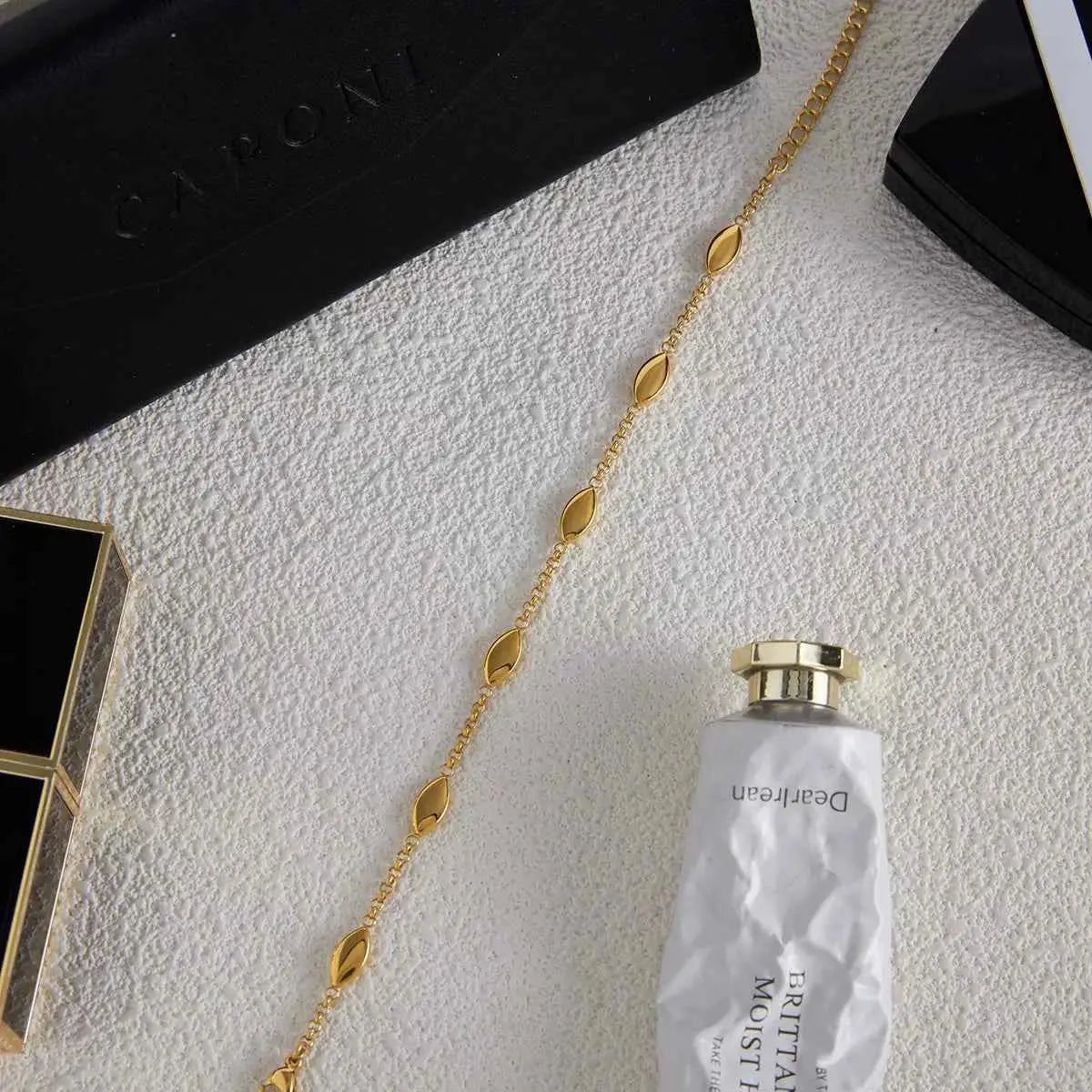 18K Gold-Plated Chain Link Bracelet