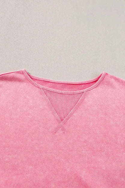 Plus Size Round Neck Half Sleeve T-Shirt