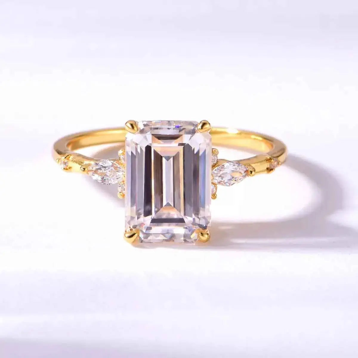 3.5 Carat Moissanite 925 Sterling Silver Ring