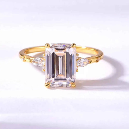 3.5 Carat Moissanite 925 Sterling Silver Ring