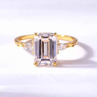 3.5 Carat Moissanite 925 Sterling Silver Ring