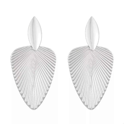 Alloy Textured Earrings