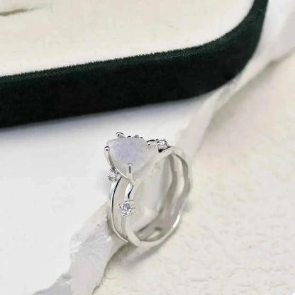 925 Sterling Silver Geometric Ring