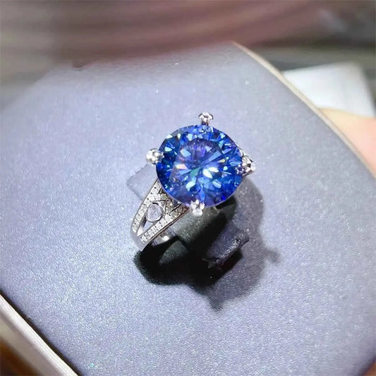 5 Carat Moissanite 925 Sterling Silver Ring