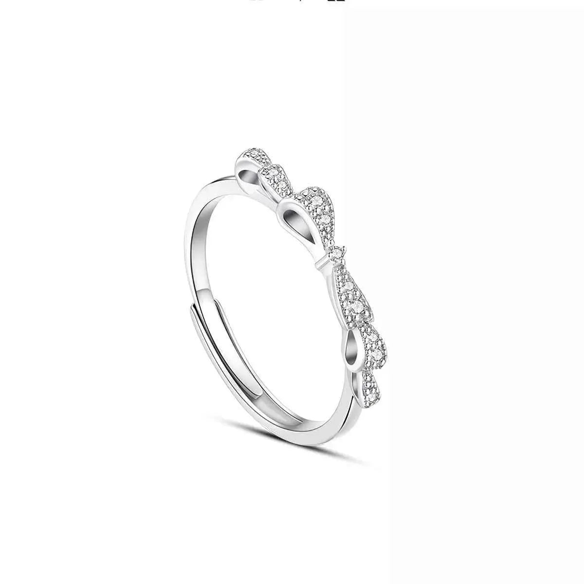 925 Sterling Silver Zircon Minimalist Ring