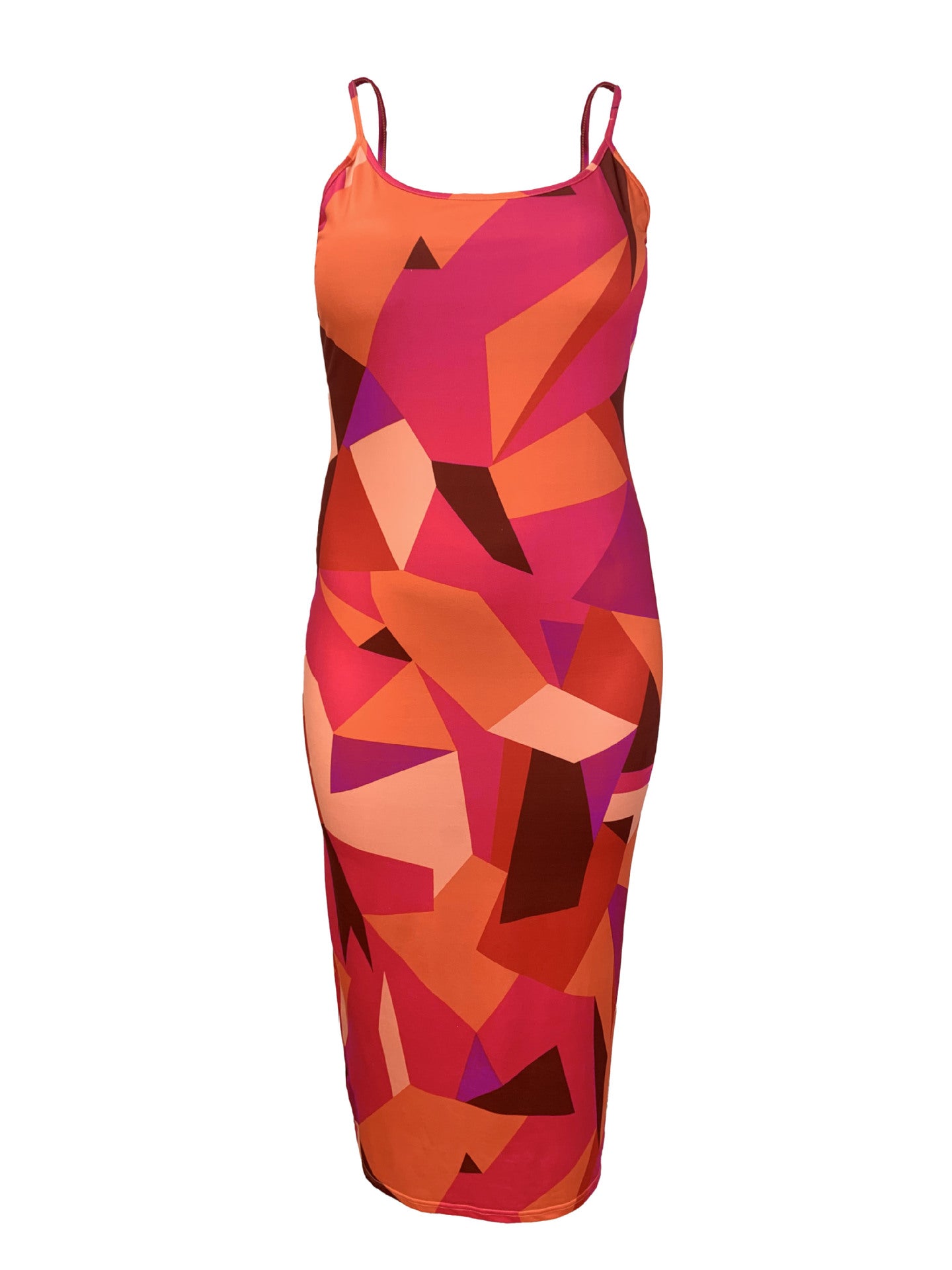 Popular Comfortable Casual Trends Spaghetti Strap Sling Random Printing