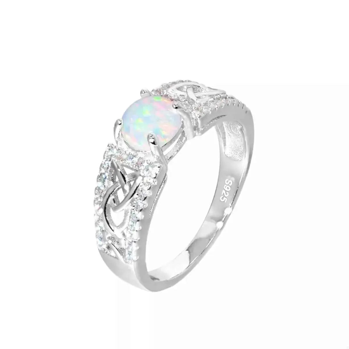 925 Sterling Silver Moonstone Ring