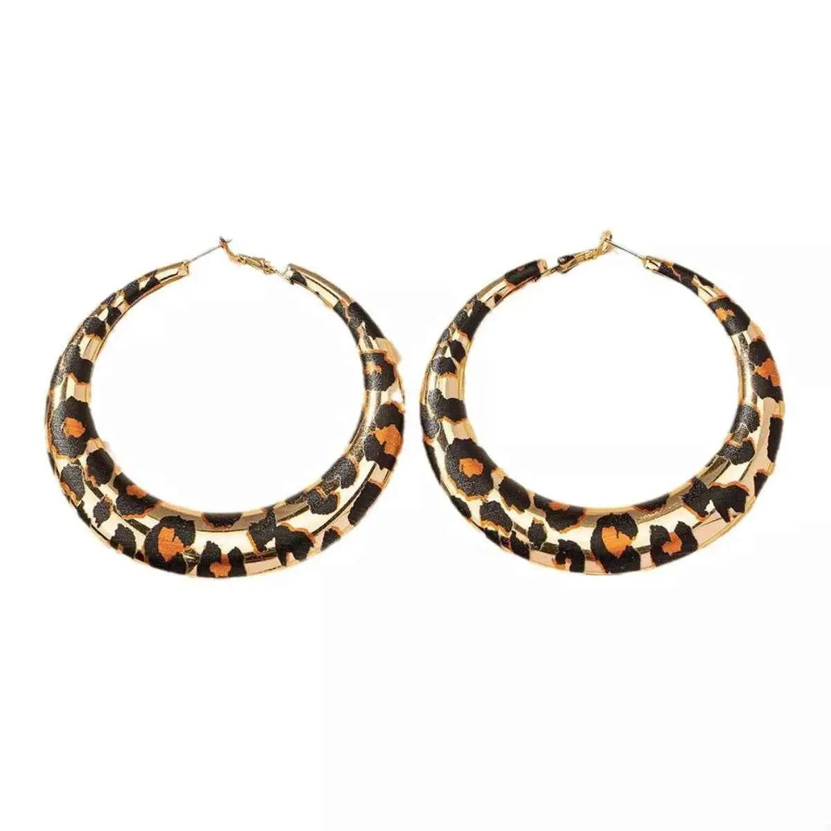 18K Gold-Plated Hoop Earrings