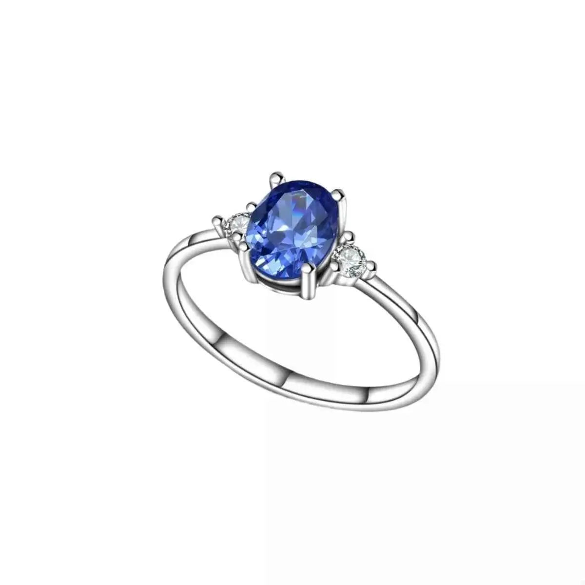 925 Sterling Silver Oval Ring