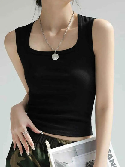 Plus Size Wide Strap Tank