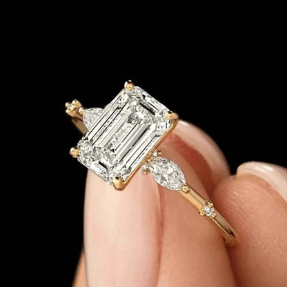 3.5 Carat Moissanite 925 Sterling Silver Ring