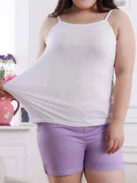 Solid Color Scoop Neck Tank Top