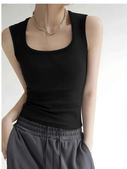 Plus Size Wide Strap Tank