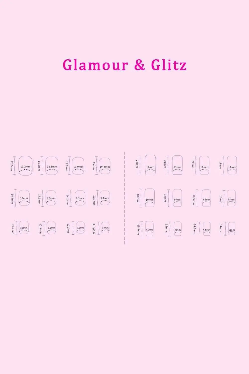 SO PINK BEAUTY Press On Nails 2 Packs