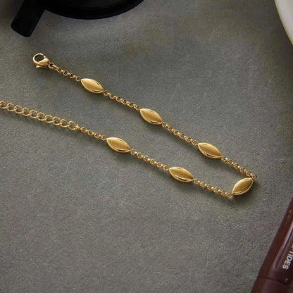 18K Gold-Plated Chain Link Bracelet