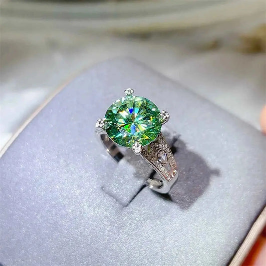 5 Carat Moissanite 925 Sterling Silver Ring