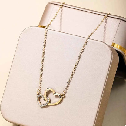18K Gold-Plated Heart Pendant Necklace